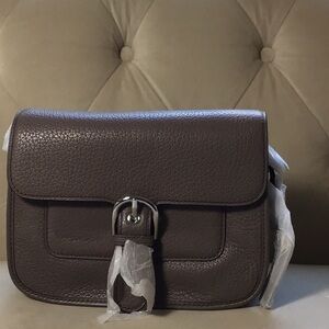 NWT Michael Kors medium Cooper Messenger Crossbody Bag (Cinder)